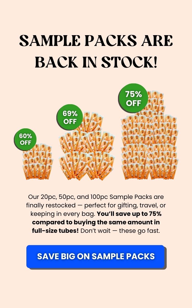 Save up to 75% on Yu-Be when you order bundles of samples