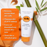 Foaming Skin Polish Duo - Yu-Be - Face and body scrub that removes excess dead skin cells, cleanses skin of oil and makeup, evens out blemished and uneven skin tone, and gives skin a refreshed glow