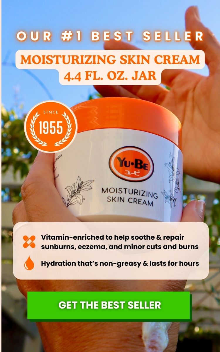 Yu-Be Moisturizing Skin Cream Jar is Yu-Be's #1 best seller