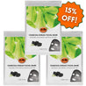 Detoxifying Bamboo Charcoal Facial Mask 3 Pack