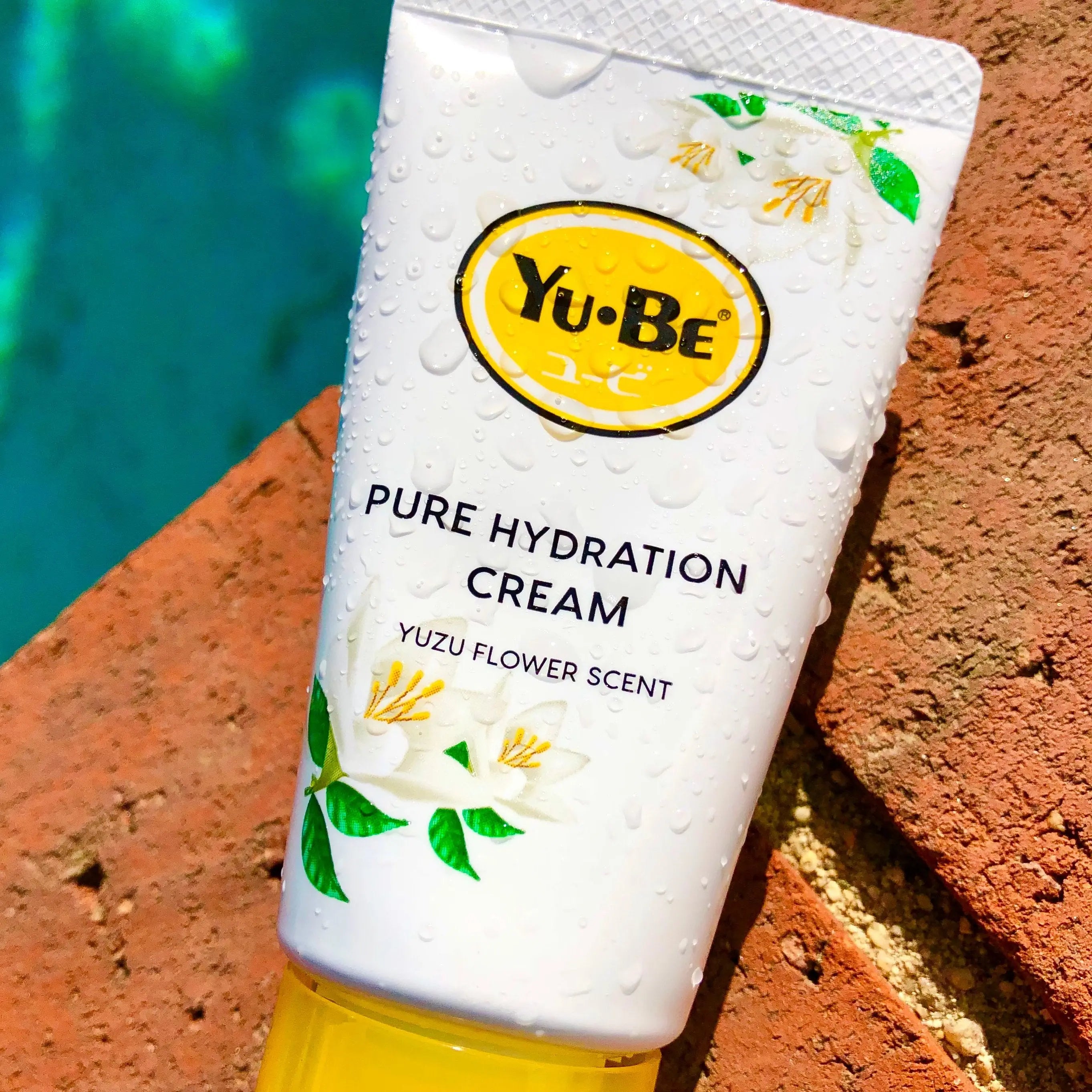 Yuzu Pure Hydration Cream - Yu-Be - Experience deeply hydrated skin every time you apply this glycerin-rich, sensitive skin moisturizer that's yuzu citrus flower scented