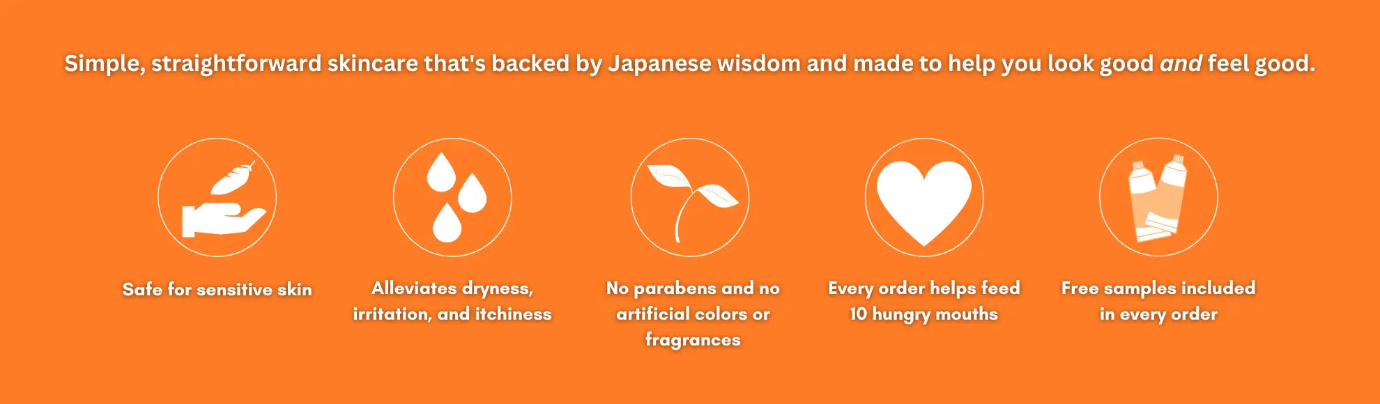 Yu-Be skincare is simple, straightforward skincare that's backed by Japanese wisdom and made to help you look good and feel good
