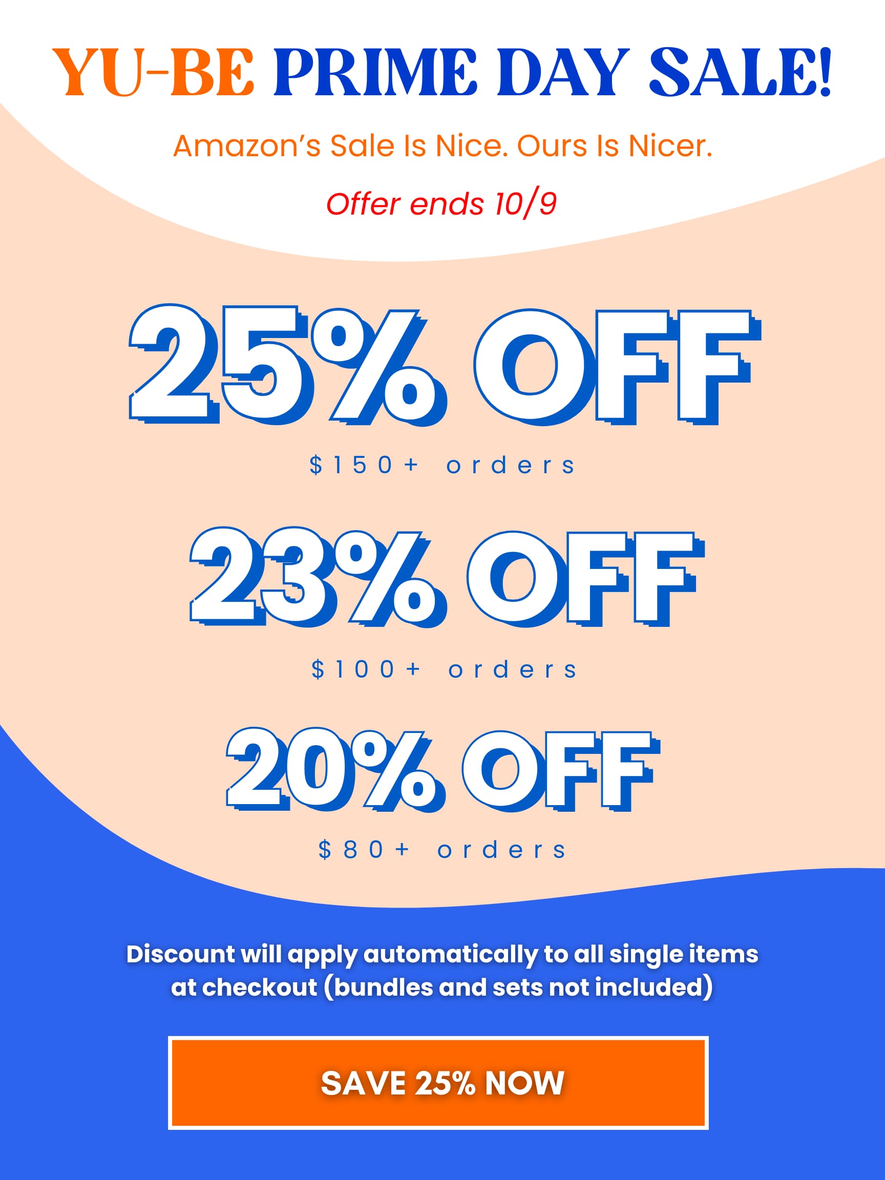 Yu-Be Prime Day Sale, get up to 25% off Japanese Skincare