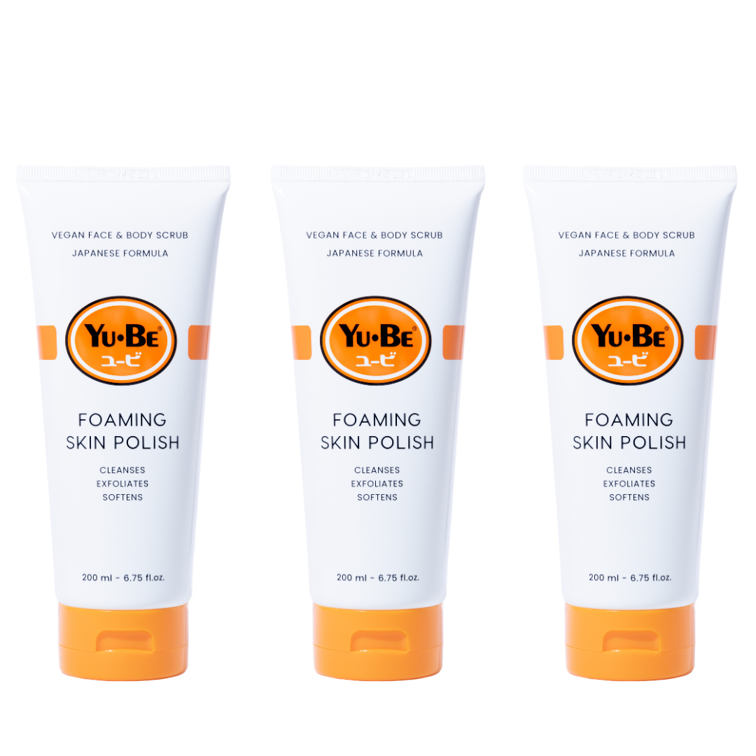 Foaming Skin Polish Trio - Yu-Be