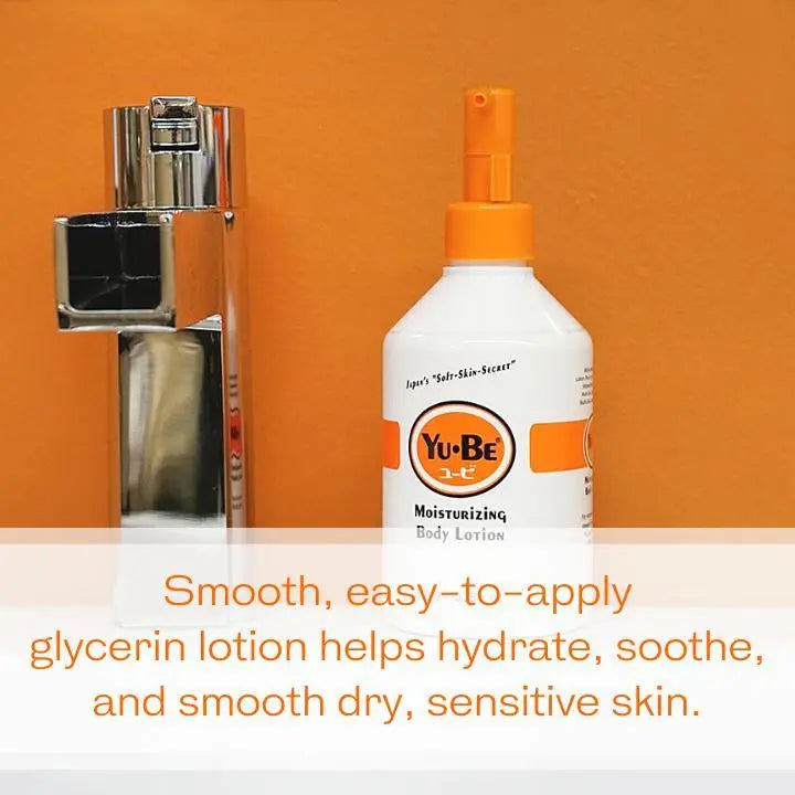 Moisturizing Body Lotion - Yu-Be - Smooth, easy to apply glycerin lotion helps hydrate, soothe, and smooth dry, sensitive skin