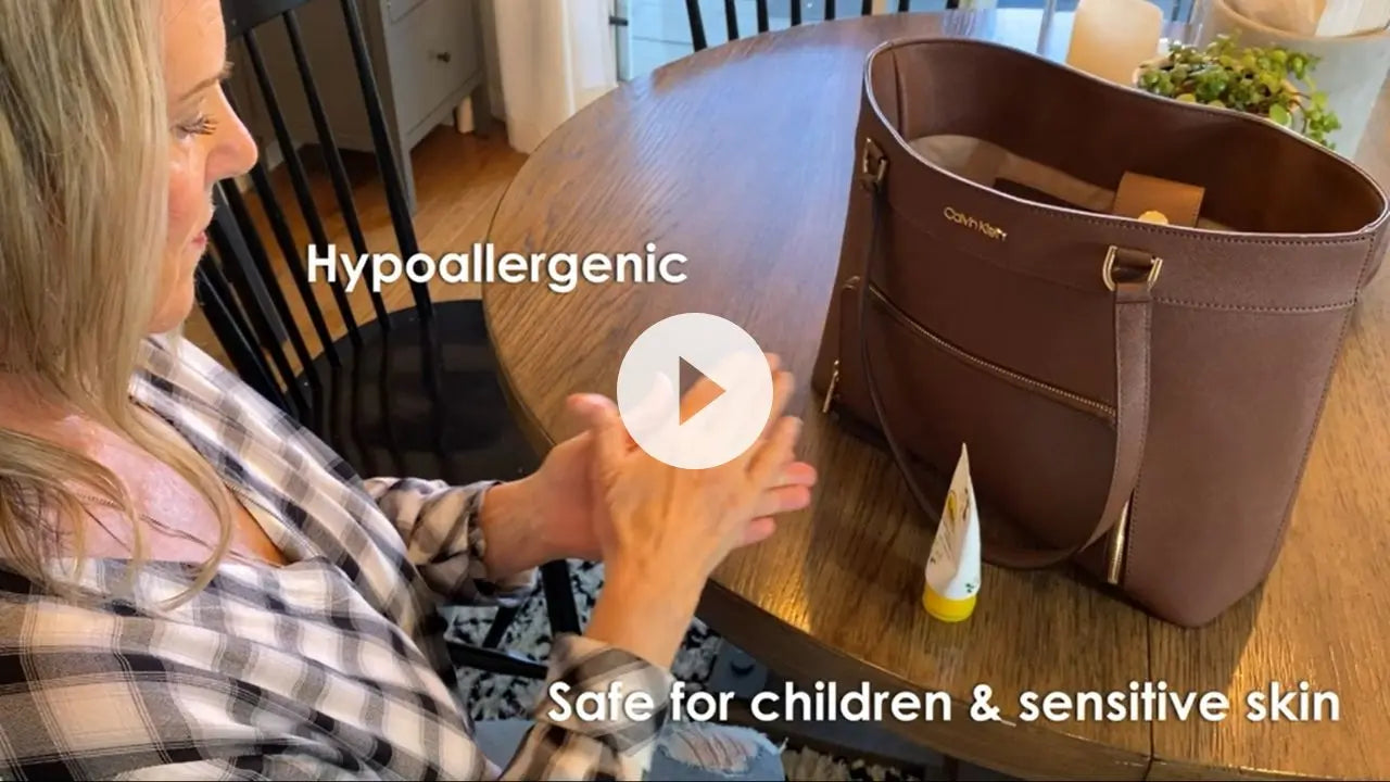 Skin Cream + Face Wash Sample Combo - Yu-Be - The Yuzu Pure Hydration Cream is hypoallergenic and safe for children and those with sensitive skin