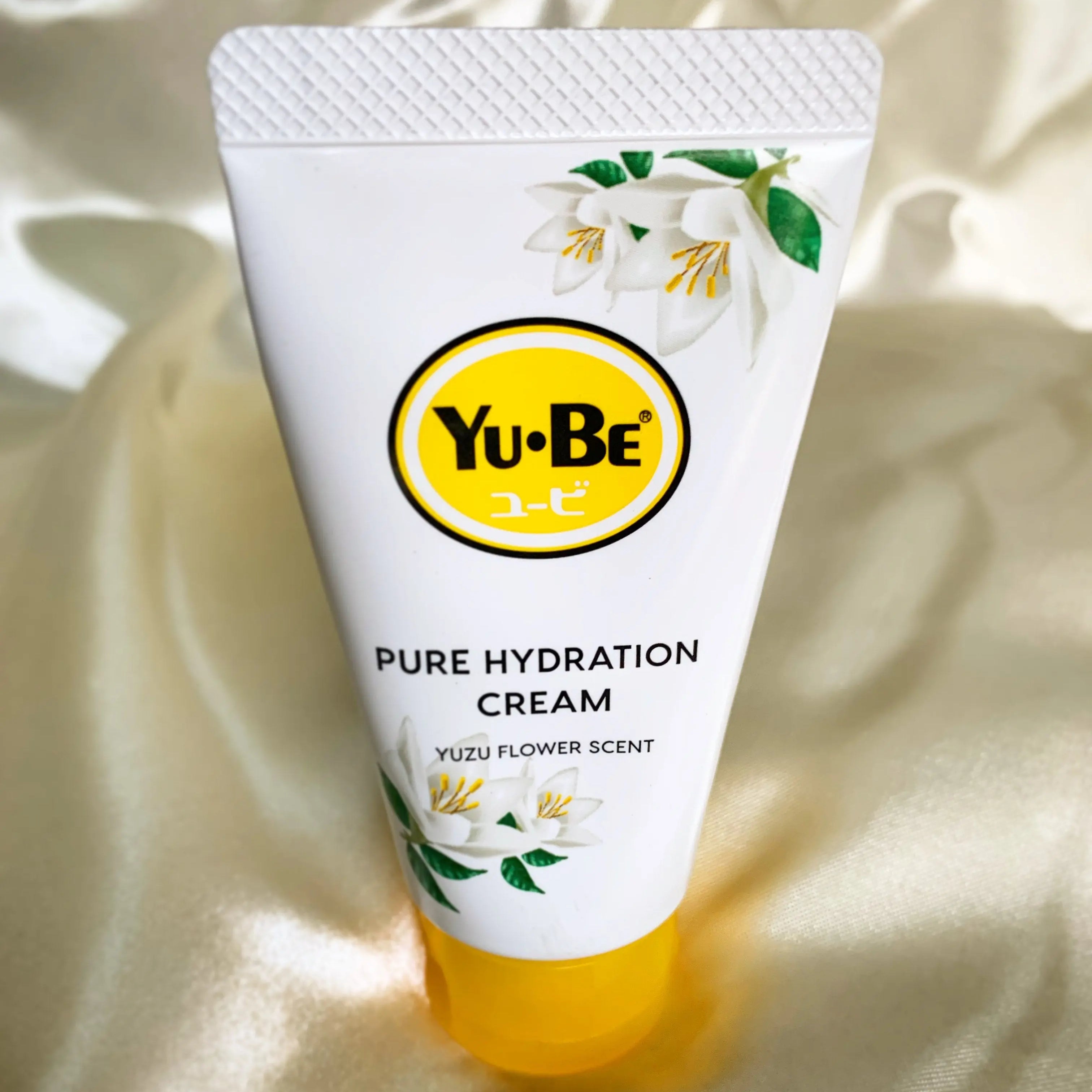 Yuzu Pure Hydration Cream - Yu-Be - Enjoy soft, hydrated skin for hours at a time with just one single application of this glycerin-rich, sensitive skin moisturizer