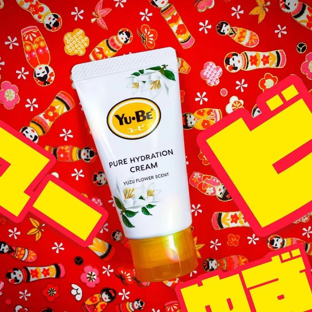 Yuzu Pure Hydration Cream - Yu-Be - Japanese skincare at its finest, this moisturizing skin cream has a rich, luxurious texture that sinks into the deeper layers of the skin to lock in hydration for hours at a time with each application. A little dab goes