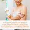 Super Smooth Skin Set - Yu-Be - Foaming Skin Polish scrubs away the stress and layers of rough, dry skin