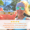 SPF30 Lip Therapy Stick - Yu-Be - Real review of this lip balm: "I'm a runner, so this is PERFECT for protecting my lips while keeping them hydrated when I'm out for a run!"