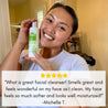 Hydrating Face Wash - Yu-Be - "What a great facial cleanser! Smells great and feels wonderful on my face as I clean. My face feels so much softer and looks well moisturized!" -Testimony on this gentle cleanser by Yu-Be customer