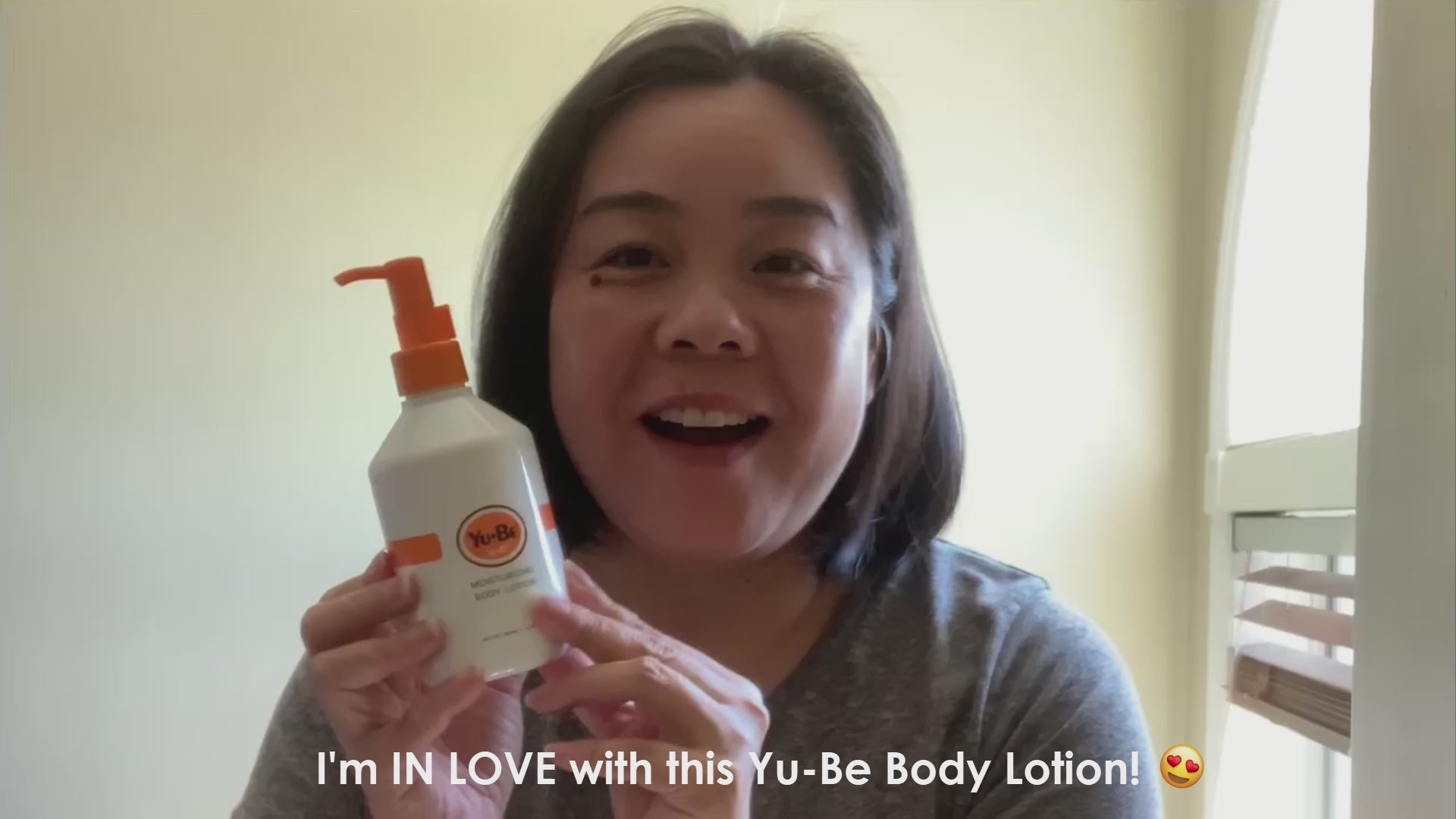 Yu-Be Moisturizing Body Lotion testimonial video on how it helps cure itchy and flaky dry skin