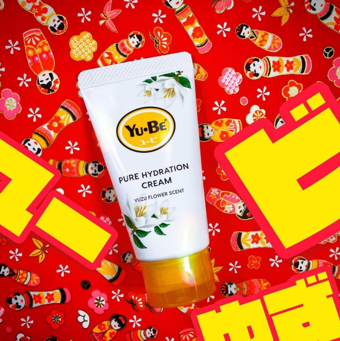 Yuzu Pure Hydration Cream - Yu-Be - Japanese skincare at its finest, this moisturizing skin cream has a rich, luxurious texture that sinks into the deeper layers of the skin to lock in hydration for hours at a time with each application. A little dab goes a long way